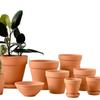 Vaso de Barro Vermelho Vaso de Terracota Vermelha para Suculentas Vaso de Flores Extra Grande Cerâmica Cerâmica Grossa Pothos Terracota Plantio Vaso para Cultivo de Vegetais Flores