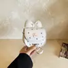 Bolsa Cruzada Transfronteriza 2026 Nueva Primavera Cachorro Lindo Lunares Caricatura Moño Moda Nicho Bolso de Hombro