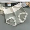 Ropa interior nueva de algodón para mujer, cintura alta, levanta brazos, abdomen, grasa de cintura, mm, alta elasticidad, transpirable, cómoda, bragas al por mayor