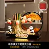 Portalápices de Panda con Decoración de Arena Líquida para Escritorio de Oficina, un Regalo para Maestros en el Día del Maestro o Graduación