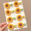 Lindo pasador de girasol para mujer, pinza lateral para flequillo, dulce pasador floral, accesorio para el cabello