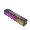 Caixa de Som Bluetooth Sound Master Q4R Luz de Cor RGB Caixa de Som para Computador Alta Qualidade Alto Volume Subwoofer Áudio de Banco Longo