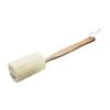 Esponja Natural de Lufa Cepillo para Tazas Colgante Mango de Madera Cepillo para Platos Cepillo Descontaminante de Limpieza de Cocina Fábrica de Cepillos para el Hogar Venta al por Mayor