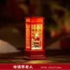 Luz de Noche Navideña Artículo de Regalo Decoración Arreglo de Atmósfera Adorno Creativo de Escritorio Árbol de Navidad Nevado Infantil de Gama Alta