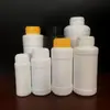 Frasco químico espessado 200 500 1000ml frasco branco para pesticida frasco plástico para subdivisão frasco para amostra de reagente