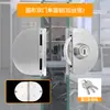 Cerradura de Puerta de Vidrio para Puertas Dobles y Puertas Sencillas, Instalación sin Taladro, Cerradura de Vidrio para Tienda, Cerradura de Piso, Cerradura para Puertas Dobles Correderas, Perno, Sin Marco