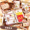 Caja de Regalo con Pegatinas para Manualidades Pegatinas para Manualidades de Niña Pegatina Transparente de Alto Valor 100 Pegatinas de Caricatura para Niños