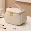 Bolsa de Maquiagem para Mulheres 2025 Nova Bolsa de Mão Impermeável para Pincéis de Maquiagem Batom Bolsa de Maquiagem Bolsa em Camadas para Viagem
