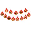Novedad en Stock Decoración de Fiesta Temática de Llamas Vajilla Platos de Papel Servilletas de Papel Mantel Vasos de Papel Set de Banderines Suministros para Fiesta