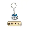 Lindo Llavero Jiikawa Colgante Acrílico Dibujo Animado Estudiante Mochila Escolar Colgante Anime Pequeño Regalo Mayoreo