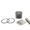 Adequado para Husqvarna 372 Anel de Pistão Conjunto de Pistão 50mm Pistão Acessórios para Motosserra a Gasolina