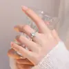Anel de Saturno para Mulheres, Estiloso e Luxuoso, Empilhável, Novo Design da Moda, Anel Aberto Ajustável, Anel Popular Versátil para o Dedo Indicador