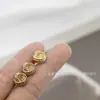 Botão de camisa irregular tridimensional para atacado, botão de metal para punhos de blusa e camiseta, botão pequeno para gola de camiseta