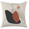 El Producto Nuevo Más Vendido de Amazon Funda de Almohada Estampada de Lino Estilo Bohemio Decoración de Sala de Estar Venta Directa de Fábrica