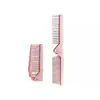 Pente Dobrável para Crianças Pequenas, Meninas, Senhoras, Tranças de Bebê, Franja com Dentes Densos, Mini Pente Portátil de Viagem