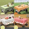 Mantel desechable para camping al aire libre, tapete grueso para zona de camping, tela de picnic impermeable portátil para salidas y uso en casa