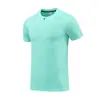 Camiseta Deportiva Media Cremallera Compresión Ropa de Fitness Ropa de Entrenamiento de Baloncesto para Hombre Running Ropa Transpirable Camiseta de Manga Corta Secado Rápido