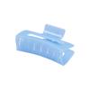 Pinza para el cabello de tiburón grande de color jalea versión coreana transfronteriza, sencilla para la parte posterior de la cabeza, para baño, temperamento de chica