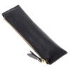 Estuche de cuero con cremallera para estudiantes, personalizado, creativo, impermeable, unisex, bolsa para bolígrafos de examen, venta al por mayor, bolsa de papelería