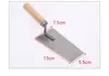 Pala para Baldosas de Piso, Paleta, Cuchillo para Yeso, Espátula, Herramientas de Albañilería, Cuchillo para Ladrillos, Cuchillo para Ladrillos de Placa de Hierro, Material de Acero al Carbono