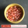 Piedra Natural Grado Coleccionista Ágata Roja Cuentas Sueltas Collar Pulsera de Cuentas DIY Pulsera de Hilo para la Mano Accesorios de Joyería de Cuentas Wenwan