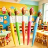Produto Novo Transfronteiriço Inflável de PVC Lápis Lápis de Cor Atividade Divertida Adereços Decoração Suspensa de Sala de Aula Decoração de Formatura de Lápis