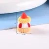 Acessórios de Resina DIY Brinquedos de Comida em Miniatura Sobremesa Pão Biscoitos Creme Cola Materiais Acessórios para Joias Feitos à Mão