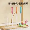 Novo Escova de Palito Desenho Animado, Escova para Mamadeira, Escova de Palito para Copo de Água Infantil, Escova de Limpeza, Escova de Limpeza para Copo de Água, Escova para Garrafa
