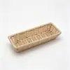 Cesta de Almacenamiento para Cubiertos, Tenedor, Palillos, Bandeja Tejida de Mimbre Artificial Hecha a Mano, Canasta de Almacenamiento para Dulces y Snacks Japoneses, Artículos Varios para el Hogar