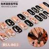 Zhengxiang Transfronterizo Nuevas Pegatinas de Gel para Uñas Sin Hornear DIY Halloween Araña que Brilla en la Oscuridad Pegatinas para Uñas Sin UV