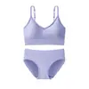 Conjunto de Sutiã Esportivo Sem Costura para Comércio Exterior Transfronteiriço com Costas Grandes em U, Efeitos de Levantar e Anti-Queda, Conjunto de Sutiã Esportivo Sexy para Mulheres