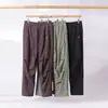 Calça Quente Antibacteriana de Outono e Inverno Luz Quente Ultra Leve Forrada com Fleece Casual para Homens e Mulheres 9647