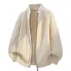Cárdigan de punto para otoño e invierno, chaqueta suéter para hombre, suéter de punto trenzado estilo 'old money' con cuello alto para hombre, chaqueta casual engrosada
