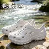 Zapatos Deportivos Croc para Hombre Verano Ropa de Exterior Resistentes al Desgaste Suelas Gruesas para Parejas Sandalias para Vadear y Arroyos Zapatos de Playa para Hombre
