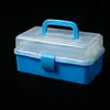 Caja de almacenamiento multifuncional caja de almacenamiento de plástico grueso grande caja de almacenamiento para libros y juguetes caja de almacenamiento para debajo de la cama