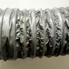 Manguera Silenciadora de Aire Fresco Algodón Silenciador Conducto de PVC Compuesto de Doble Capa con Lámina de Aluminio Reducción de Ruido Tubo de Conexión Suave Algodón Aislante Acústico