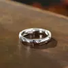 Yuhong 2024 novo anel para casais, homens e mulheres, estilo chinês, bambu, moda, personalidade, estilo retrô, vendas diretas da fábrica