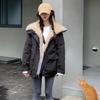 Casaco de Algodão Feminino 2026 Novo Inverno Grosso Curto Parka de Lã de Cordeiro Estilo Coreano Estilo Preguiçoso Jaqueta de Algodão para Mulheres