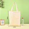Spot Blank Canvas Bag Algodão Satchel Canvas Bag Personalizado Em Branco DIY Pintado À Mão Estudante Compras Ombro Logotipo