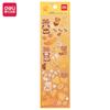Pegatinas de dibujos animados de Deli, pegatinas decorativas tridimensionales con forma de mano de niña, pegatinas de tarjeta adhesiva para niña, pegatinas lindas con patrón
