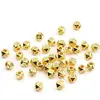 Cuentas Espaciadoras Tradicionales Color Oro Conservador, Cuentas Cuadradas de Corte Rombo, Cuentas Planas, Cuentas con Esquinas Cortadas, Accesorios para Joyería DIY, Cuentas Sueltas, Venta al por Mayor de Cuentas