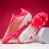 Nuevos zapatos de fútbol de caña baja modelo f50 transfronterizos para hombres, mujeres y adolescentes, adecuados para césped artificial AG con tacos largos para competición y entrenamiento, venta al por mayor
