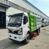Fabricante de Barredora de 8 Metros Cúbicos Camión de Vacío para Carreteras Dongfeng Tianjin Fabricante de Camión de Vacío de 18 Toneladas Operación Directa