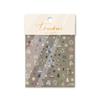 Pegatinas para Uñas Tomoni Finas y Resistentes, Pegatinas para Uñas Simples y Versátiles, Materiales y Accesorios para Uñas Artísticas Navideñas Blancas al por Mayor