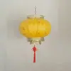 6# Venda Direta Exterior À Prova D'água Estilo Chinês Publicidade Lanternas Vermelhas Grandes Estilo Antigo Decoração de Hotel Lanternas de Melão de Inverno Lanternas de Pele de Ovelha