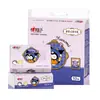 Lenços de papel com estampa de coração Sanrio Kulomi guardanapos conjuntos 20 guardanapos grandes de papel espessos de 4 camadas papel higiênico
