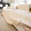 Funda de Sofá de Chenilla Estilo Nórdico Transfronteriza, Anti-Arañazos de Gato, Tela de Funda de Sofá Antideslizante, Cojín de Sofá de Alta Gama para Sala de Estar y Dormitorio
