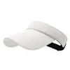 Nuevo Estilo Sombrero Visera de Seda de Hielo para Mujer, Sombrero Versátil de Protección Solar Moda Coreana, Gorra Visera para Deportes al Aire Libre para Hombre