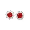 Pendientes de Clip Redondos con Circonita de Aguja de Plata Estilo Francés, Pendientes de Lujo Ligero Estilo Corte Vintage, Pendientes Exquisitos de Alta Gama para Mujer, Diseño de Nicho