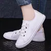 Sapatos Femininos, Sapatos de Tamanho Grande Europeus e Americanos, Sapatos Leves de Lona para Primavera, Sapatos Casuais Planos de Solado Macio, Sapatos Femininos Transfronteiriços, Sapatos Preguiçosos